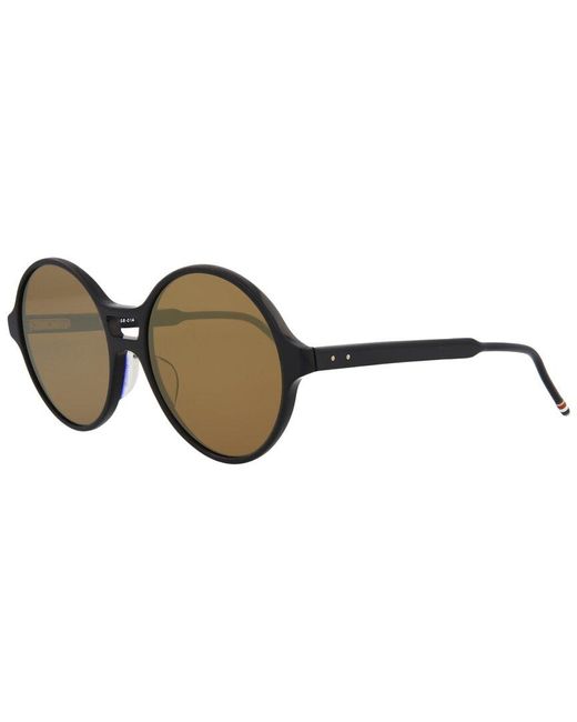 Thom Browne Brown Tbs409 58mm Sunglasses