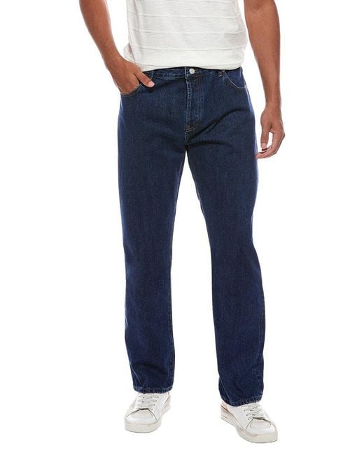 Officine Generale Blue Officine Generale Slim Fit Jean for men