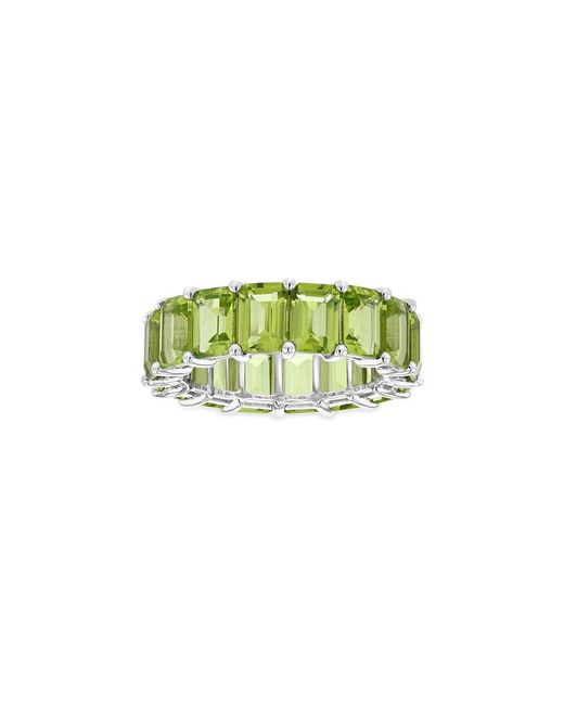 Diana M Green Fine Jewelry 14k Peridot Eternity Ring