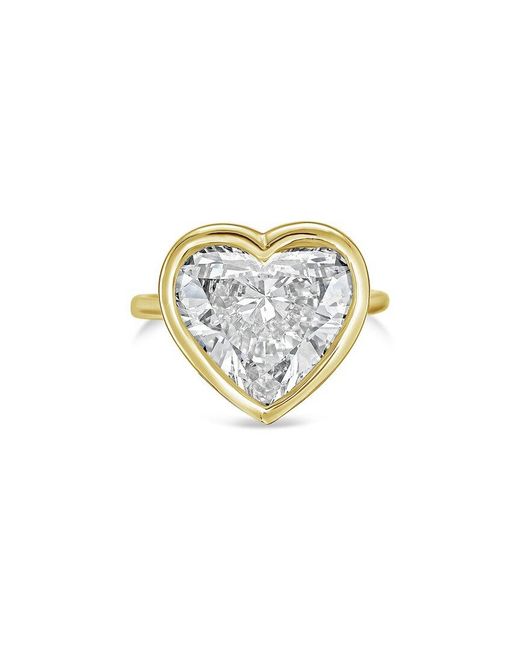 Diana M White Diana M. 14K 6.00 Ct. Tw. Lab-Grown Diamond Bezel Ring