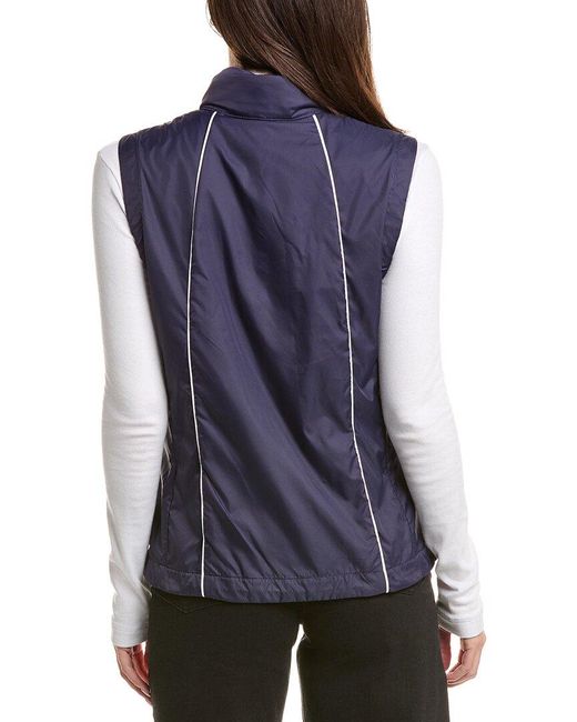 Post Card Blue Light Zip Vest