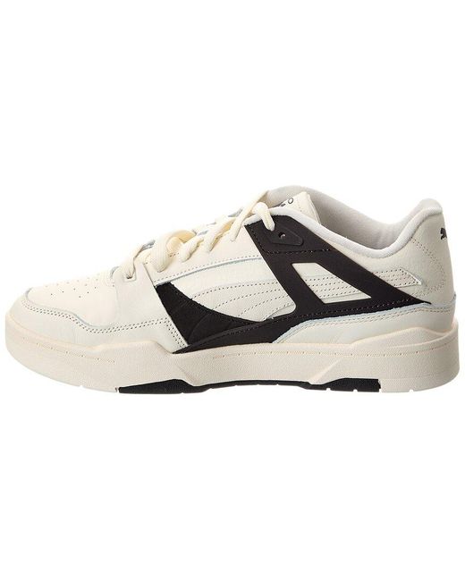 PUMA White Slipstream Tone Sneaker