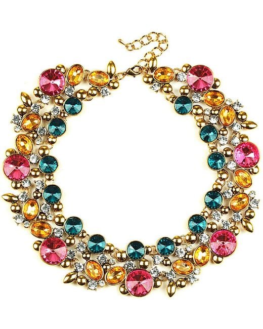 Eye Candy LA Metallic Clememtime Necklace 1