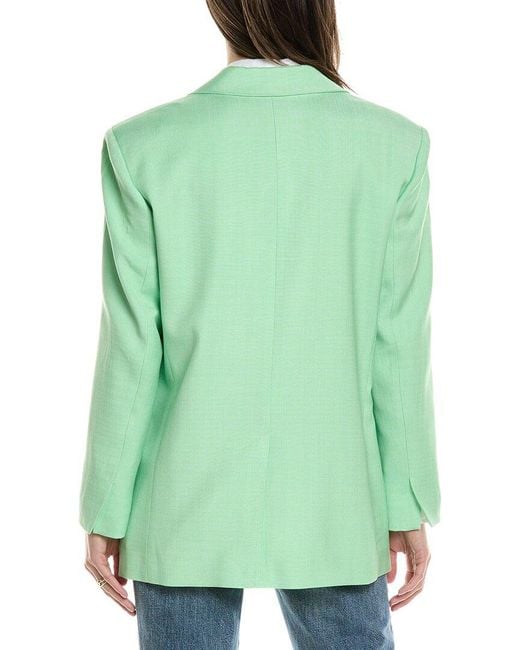 Sandro Green Suit Blazer