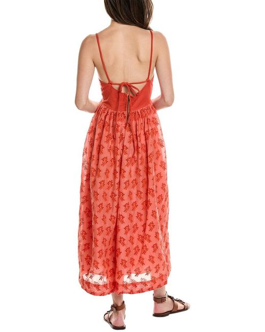 The Great Red The Camelia Maxi Dress