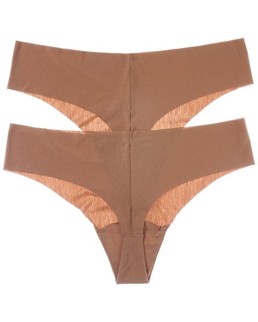 Commando Natural 2Pk Butter Thong