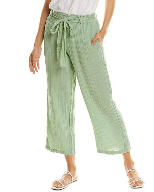 Cotton Juliette Wide Leg Pant 