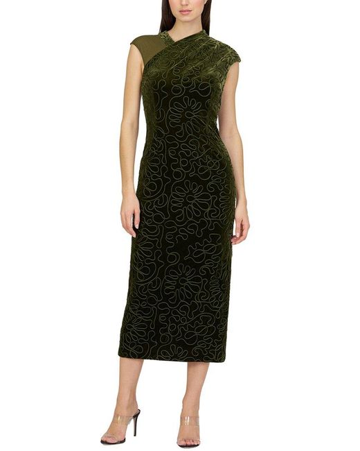 JS Collections Black Emiliana Cocktail Dress