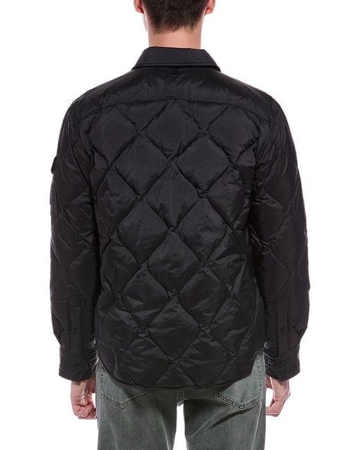 Rag & Bone Black Padded Dane Jacket for men