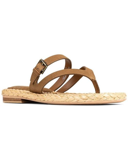 Donald J Pliner Metallic Heathro Sandal