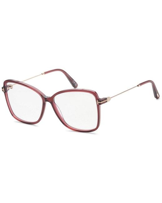 Tom Ford Red Ft5953 55Mm Optical Frames