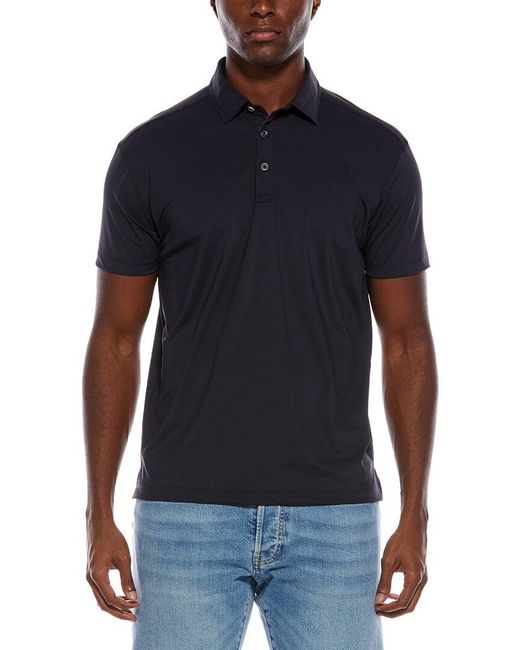 Vintage 1946 Blue Chromo Knit Polo Shirt for men