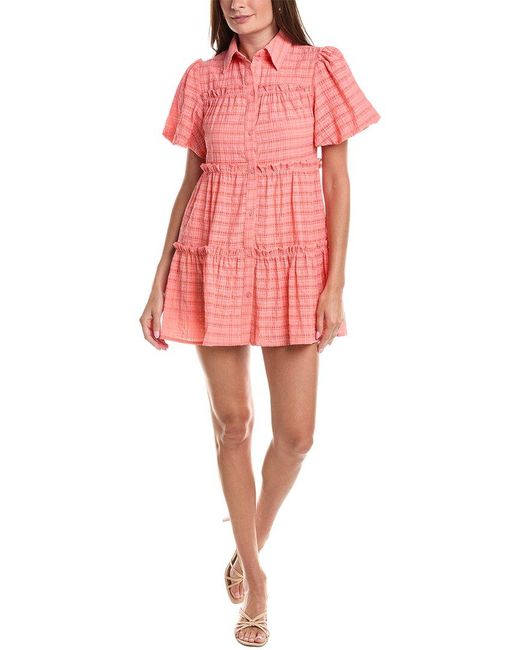 Marion Textured Mini Dress