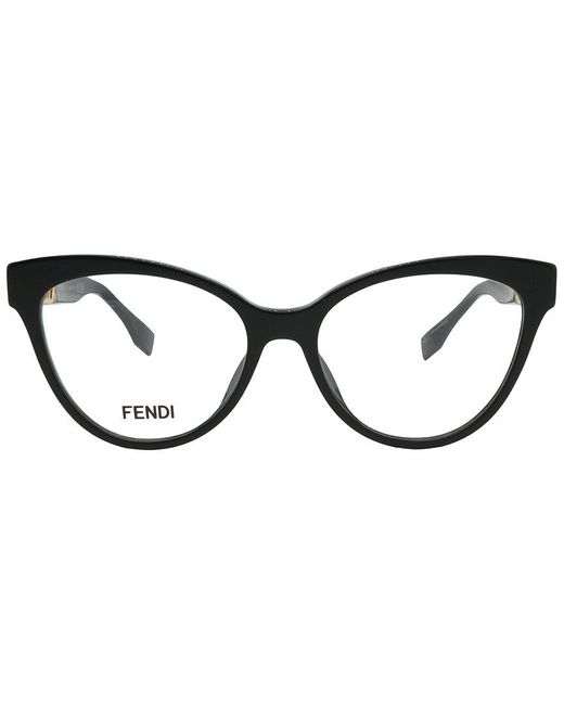 Fendi Black 50026i 53mm Optical Frames