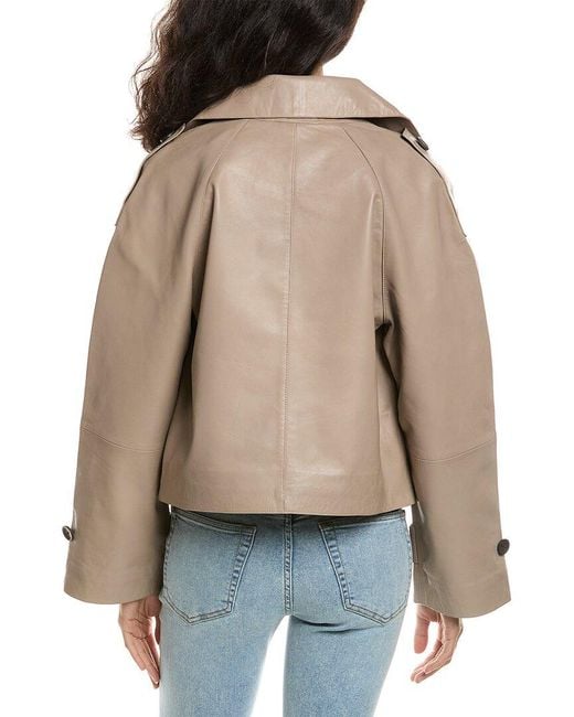 Walter Baker Red Ruth Leather Jacket