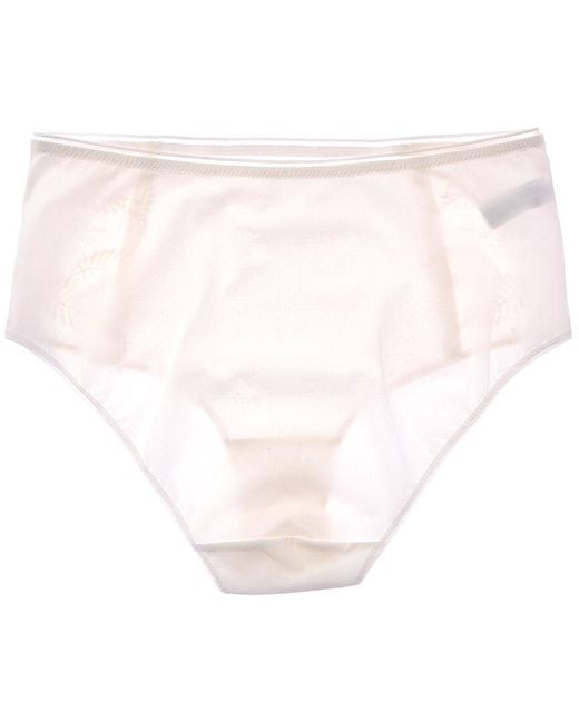 Simone Perele White Simone Perele Bloom Retro Brief