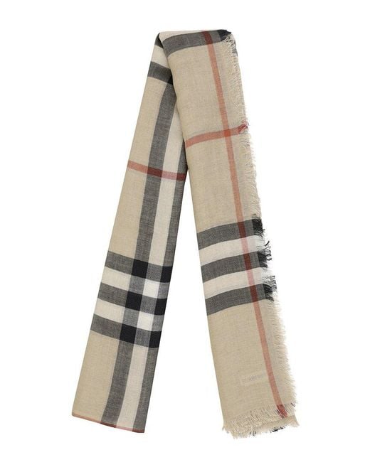 Burberry Natural Scarf