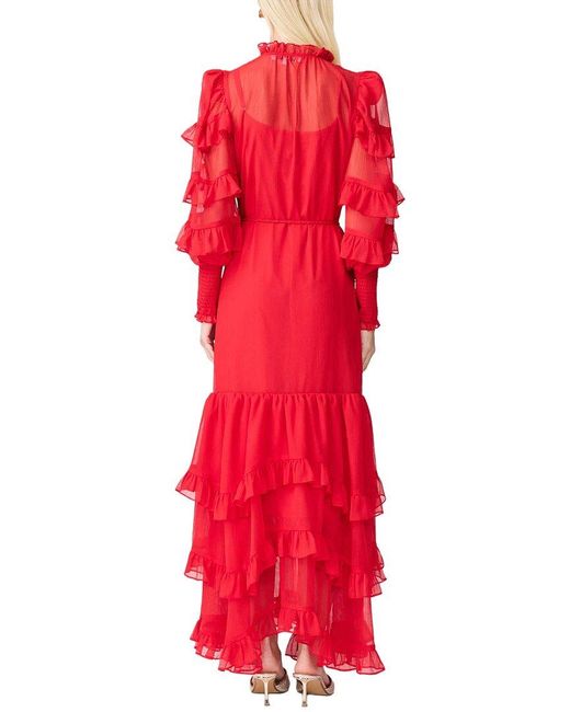 Elliatt Red Lilja Maxi Dress