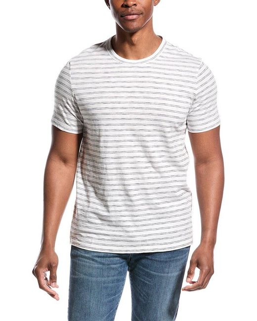 Theory White Essential T-shirt for men