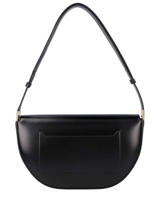 Burberry Black Calfskin Medium Olympia Bag, Never Carried (Authentic Pre- Loved)