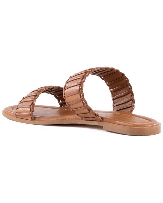 Seychelles Brown Meantime Leather Sandal