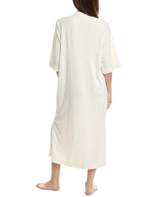 Barefoot Dreams White Cozyterry Caftan