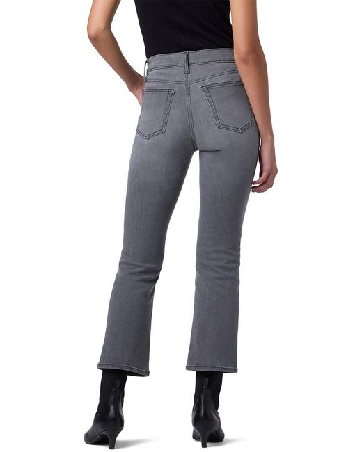Joe's Jeans Blue High Rise Crop Bootcut Jean