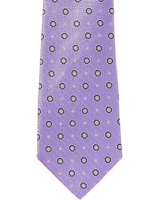 Canali Purple Silk Tie for men