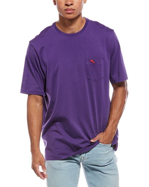 Tommy Bahama Purple New Bali Skyline T-Shirt for men