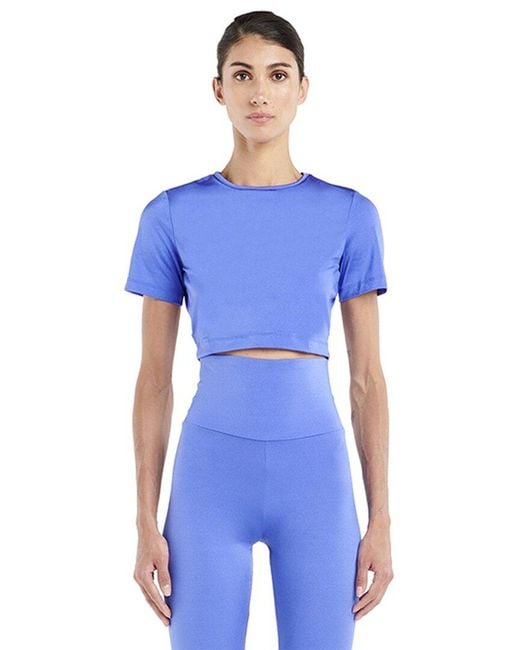 Wolford Blue The Workout Top