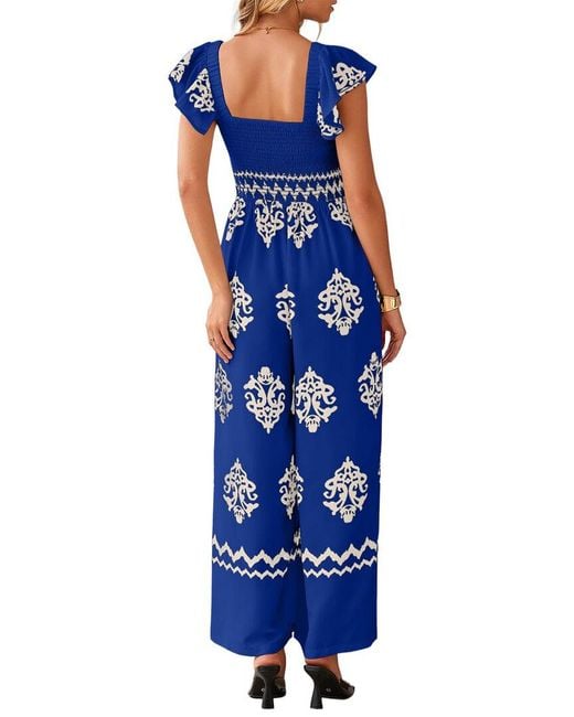 Kayla Paris Blue Jumpsuit