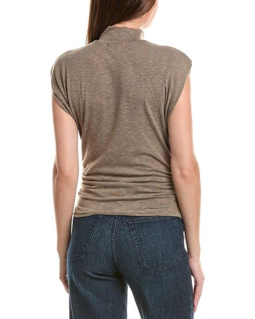 Michael Stars Gray Tina Top