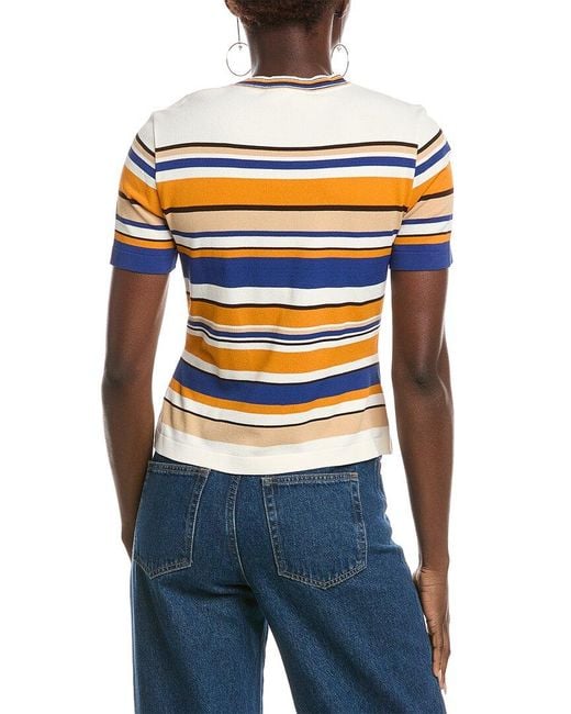 Marc Cain Blue Sweater Top