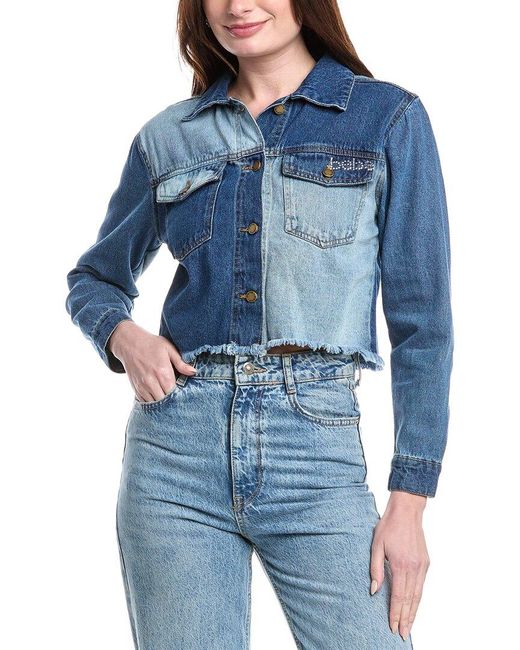 Bebe Blue Denim Jacket