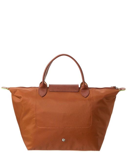 Longchamp Brown Le Pliage Green - Hand Bag M