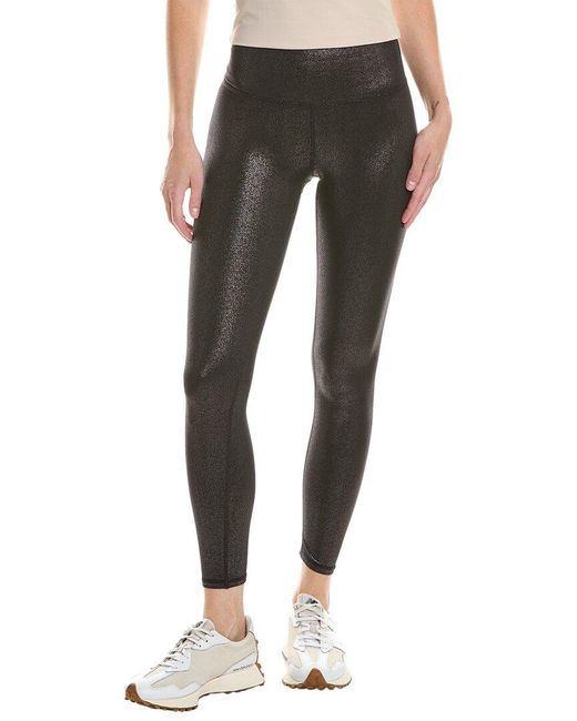 Terez Tlc Foil Legging in Black Lyst