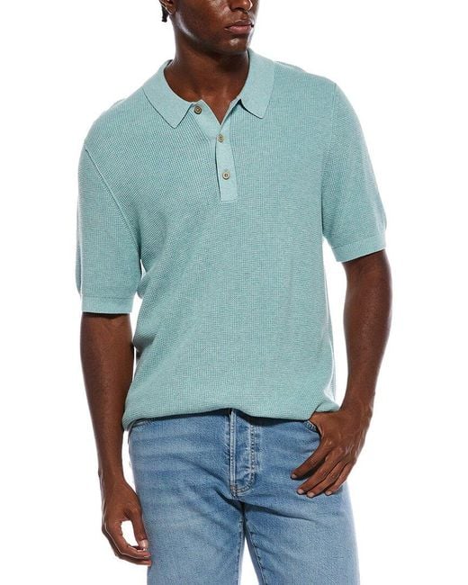Tommy Bahama Blue Playa Blanca Polo Shirt for men