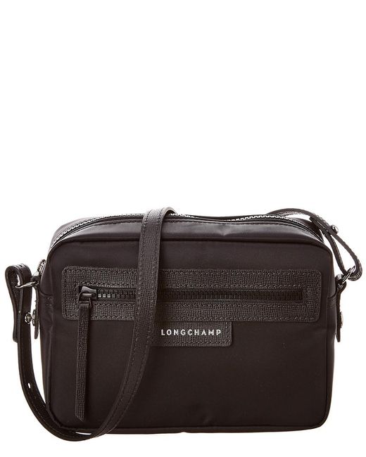 Longchamp Black Le Pliage Neo Canvas Camera Bag