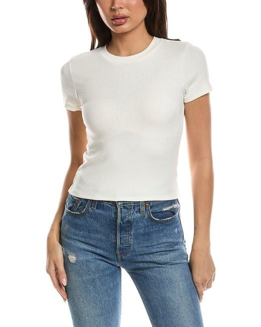 LNA White Dillon T-shirt
