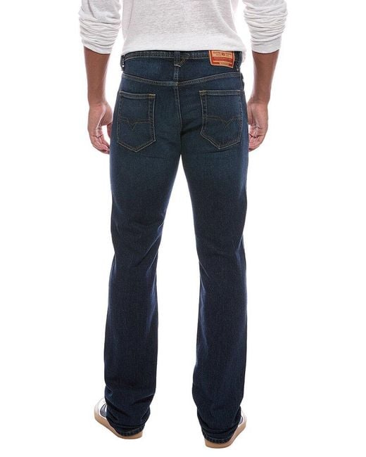 DIESEL Blue Larkee Straight Leg Jean for men