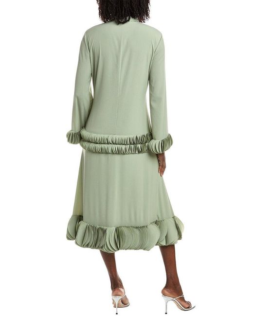 Alexis Green Zuella Midi Dress