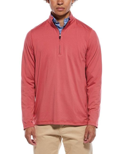 Brooks Brothers Red Performance 1/2-zip Pullover for men