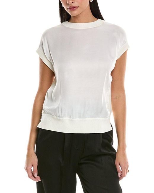 AllSaints White Marti Top