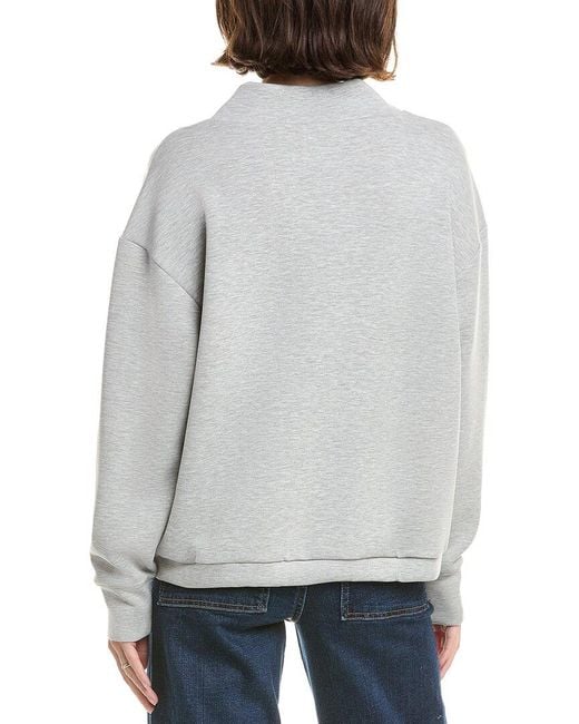 Fate Gray Mock Neck Sweatshirt