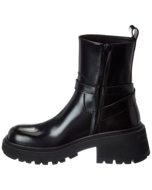 Jimmy Choo Black Conny Leather Bootie