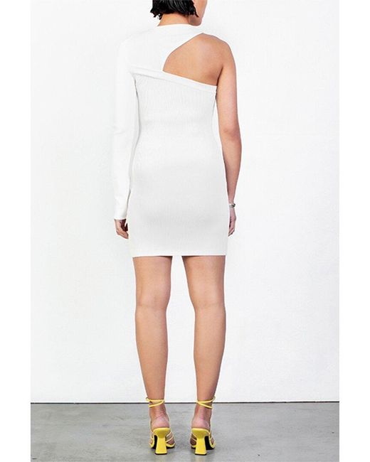GAUGE81 White Tinino Mini Dress