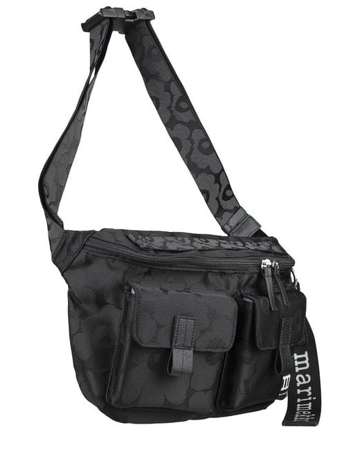 Marimekko Black Marimekko Sling M Unikko Satchel