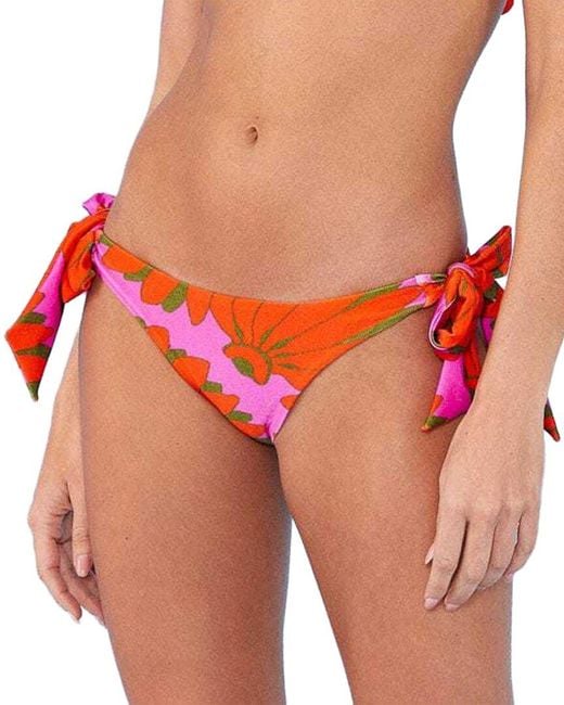 Farm Rio Red Bikini Bottom