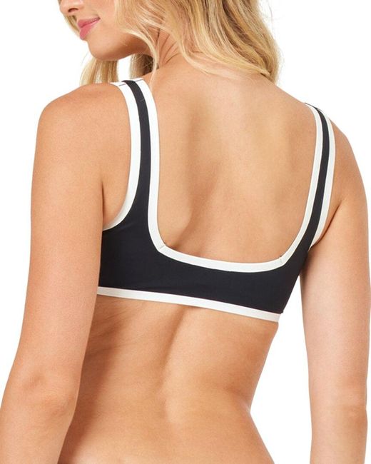 L*Space Black Fused Ace Swim Top