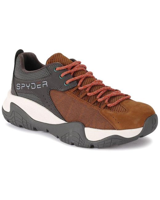 Spyder Brown Boundary Sneaker for men